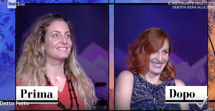A 'Detto fatto' il cambio di look per Ilaria Nesi
