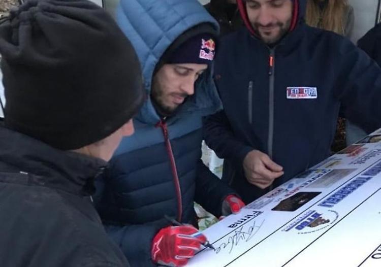 Con Dovizioso scoppia la solidarietà
