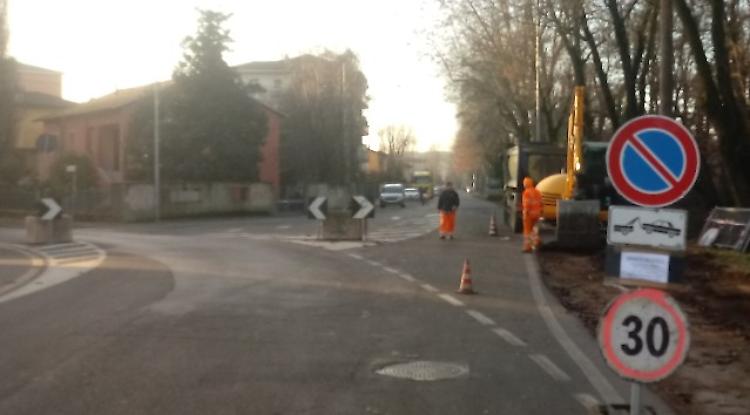 Ciclabile di via Treviglio, partiti i lavori