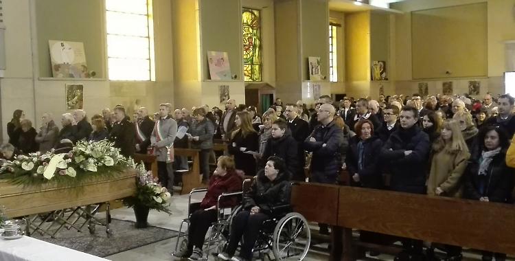 L’addio al presidente Boccali, Fondazione gremita