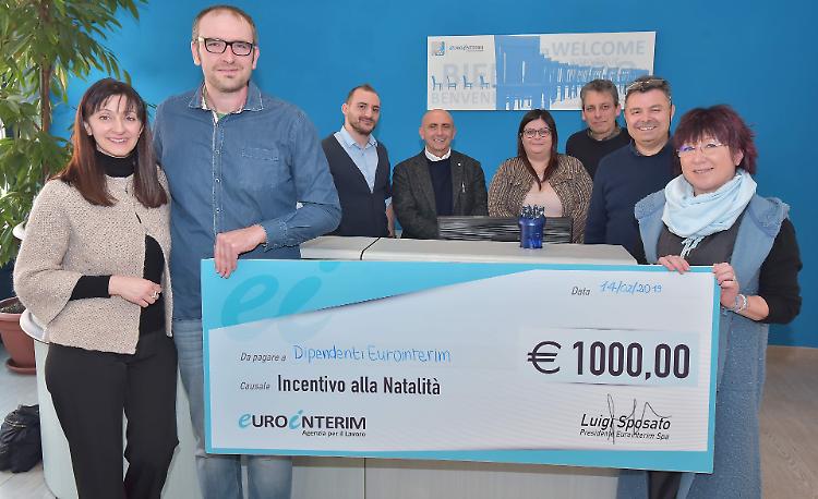 Eurointerim ‘dona’ un bonus bebè da mille euro