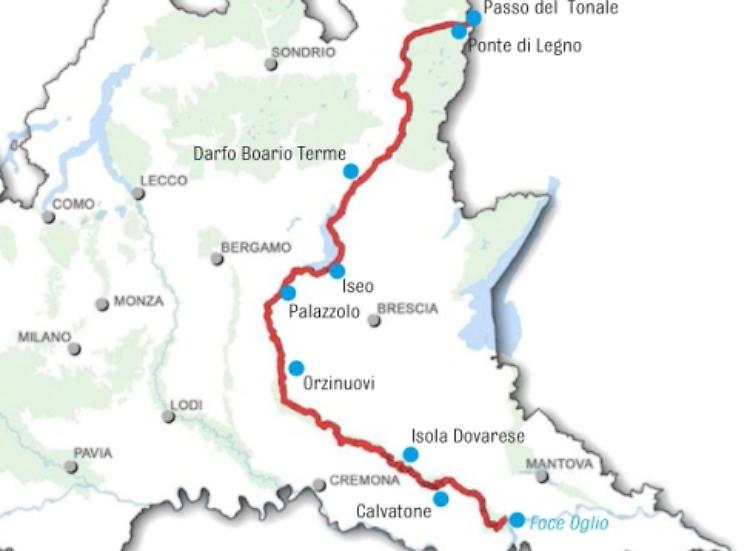 La più bella d’Italia, premio alla ciclabile dell’Oglio