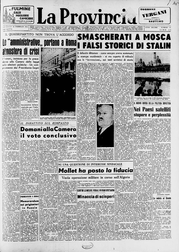 Smascherati a Mosca i falsi storici di Stalin