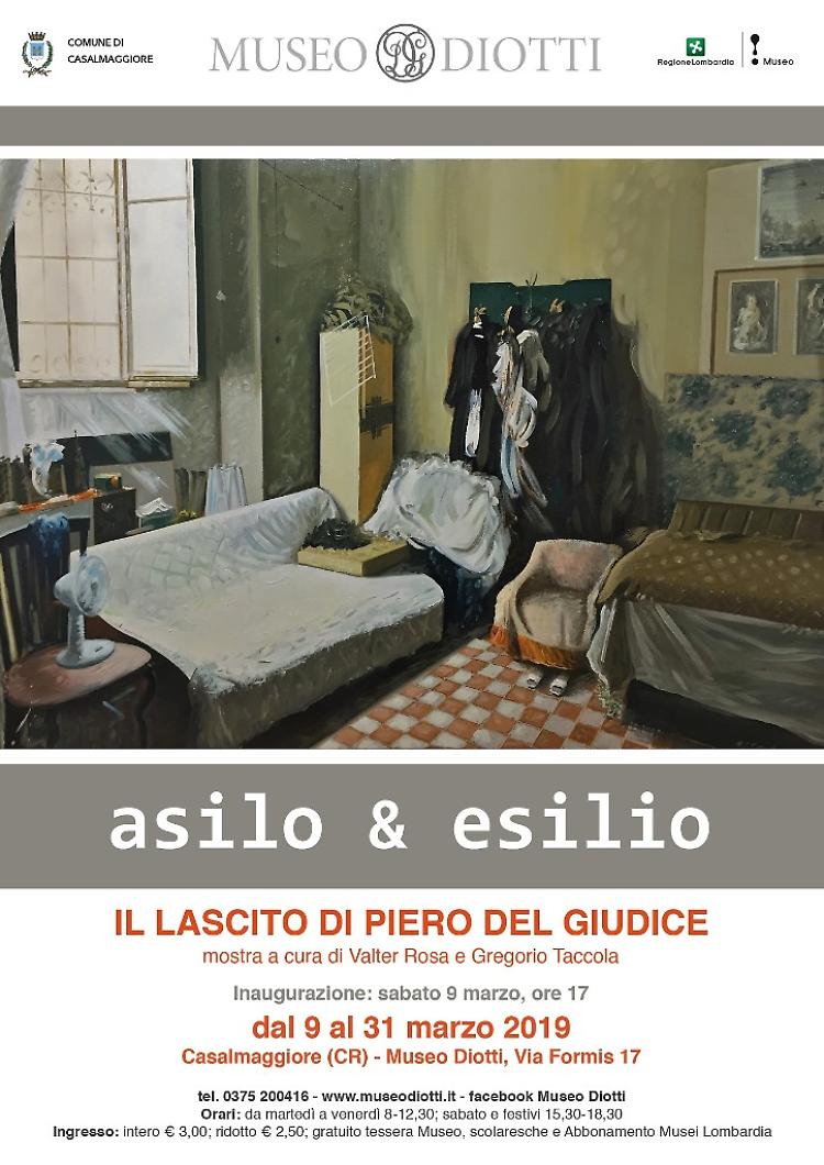 Asilo & Esilio: in mostra al Diotti il lascito di Piero Del Giudice