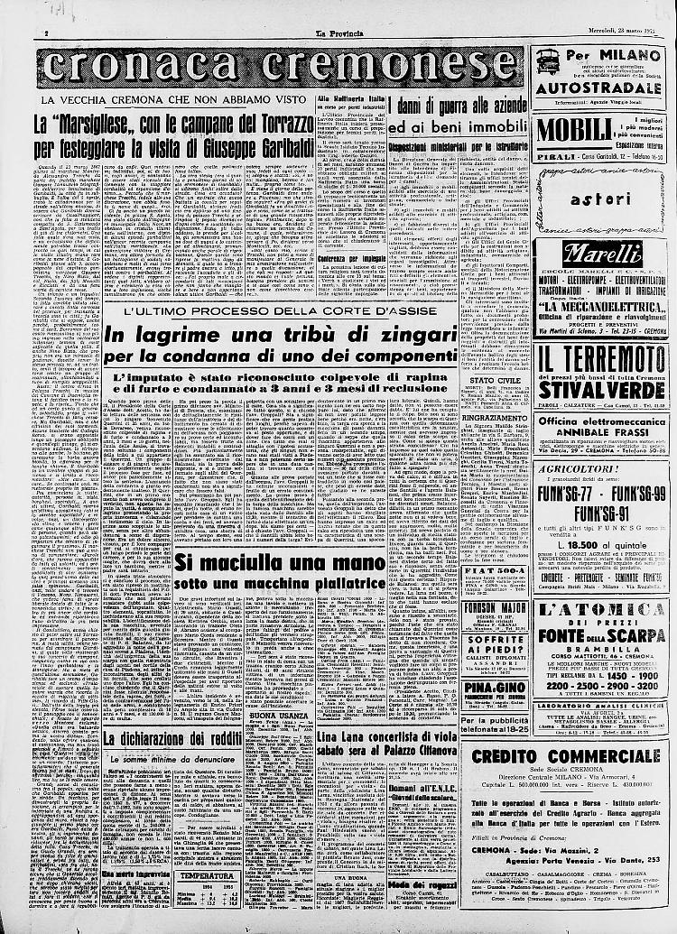 La "Marsigliese" con le campane del Torrazzo