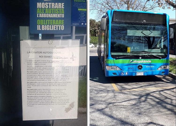 Gli autisti di Autoguidovie: 'Fidatevi di noi'