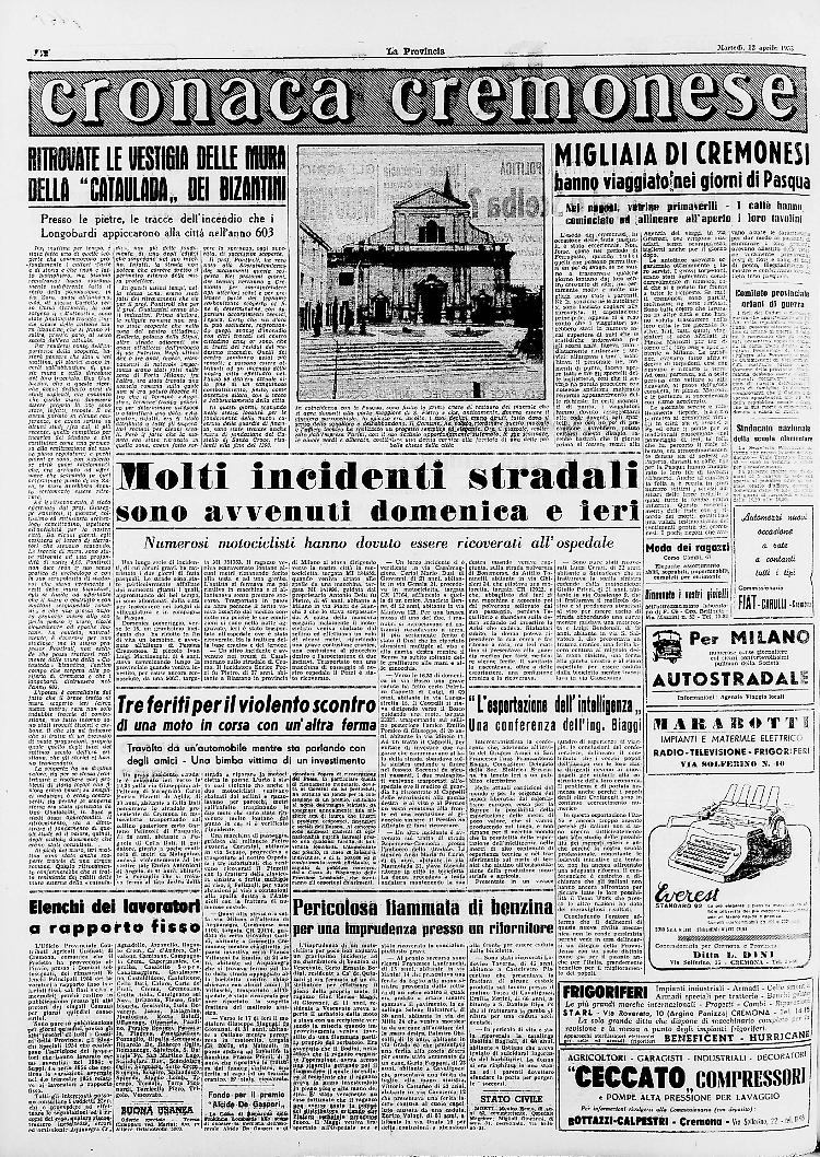 Ritrovate le vestigia delle mura della “Cataulada” dei bizantini