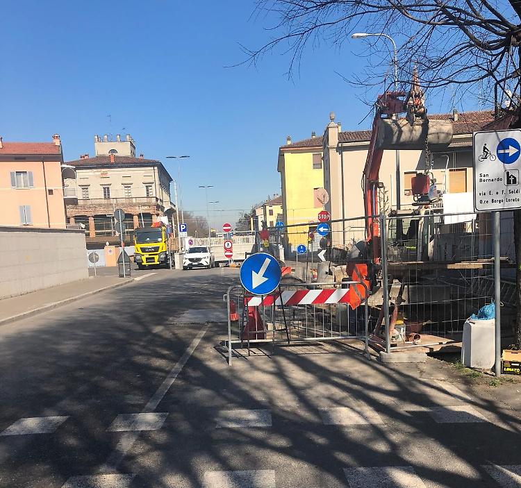 Via Brescia, terminato il cantiere: sostituiti trenta metri di fognatura