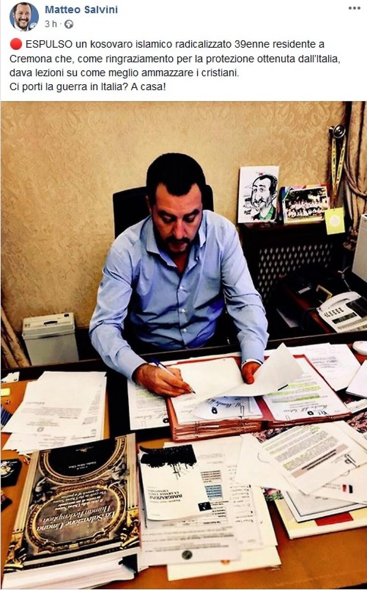 Lezioni filo-jihadiste a giovani, espulso kosovaro