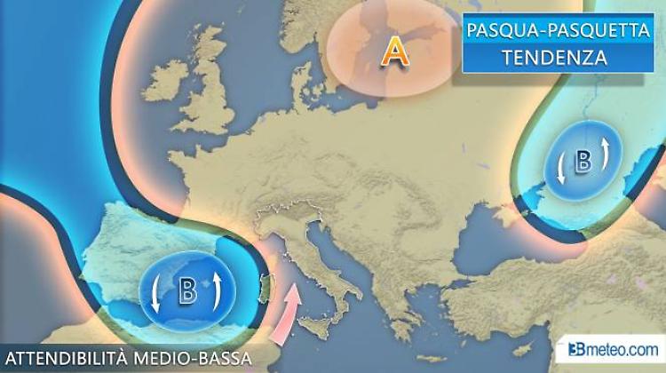 Torna l'alta pressione subtropicale