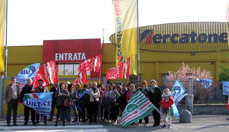 Mercatone Uno, è sciopero