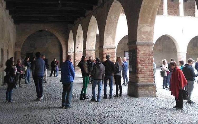 Turisti in castello, col ponte boom di presenze