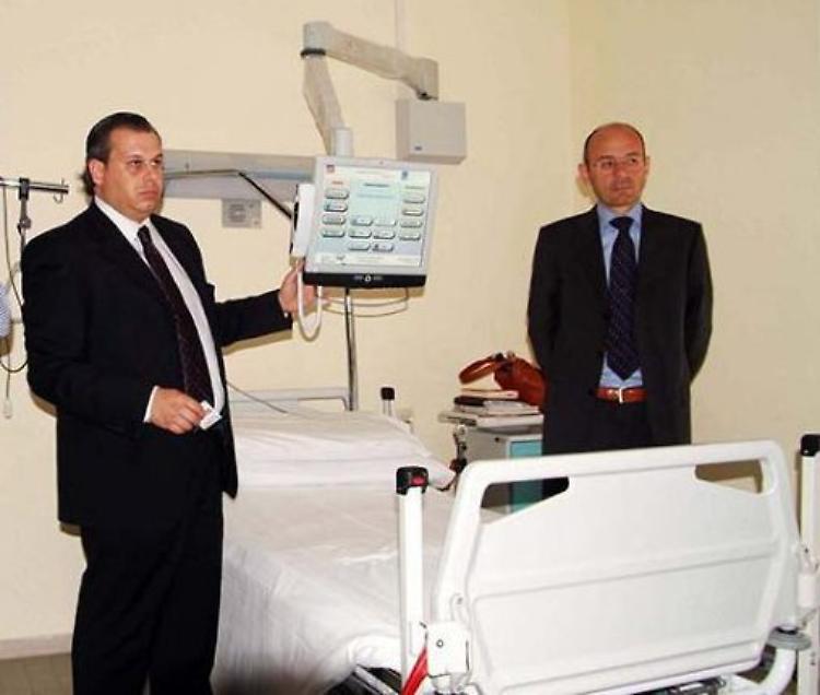 Ospedale, pazienti senza la tv
