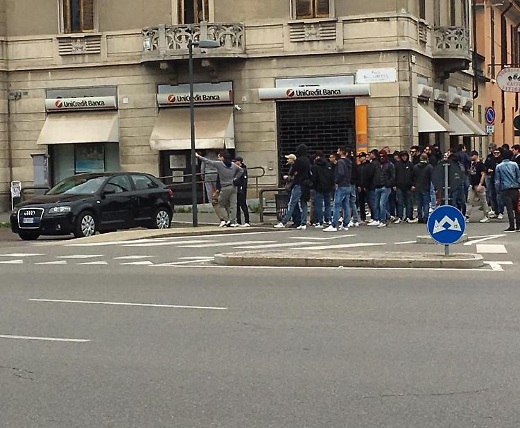 Cremonese-Brescia, scontri tra tifosi
