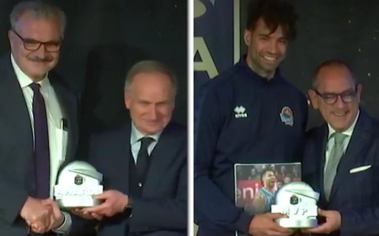 Vanoli da Oscar, premiati Sacchetti e Crawford 