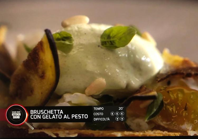 Carlos, bruschetta di gelato per il maestro Borghese
