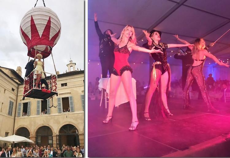 Cena show per i primi 40 anni dell'impresa Stabili