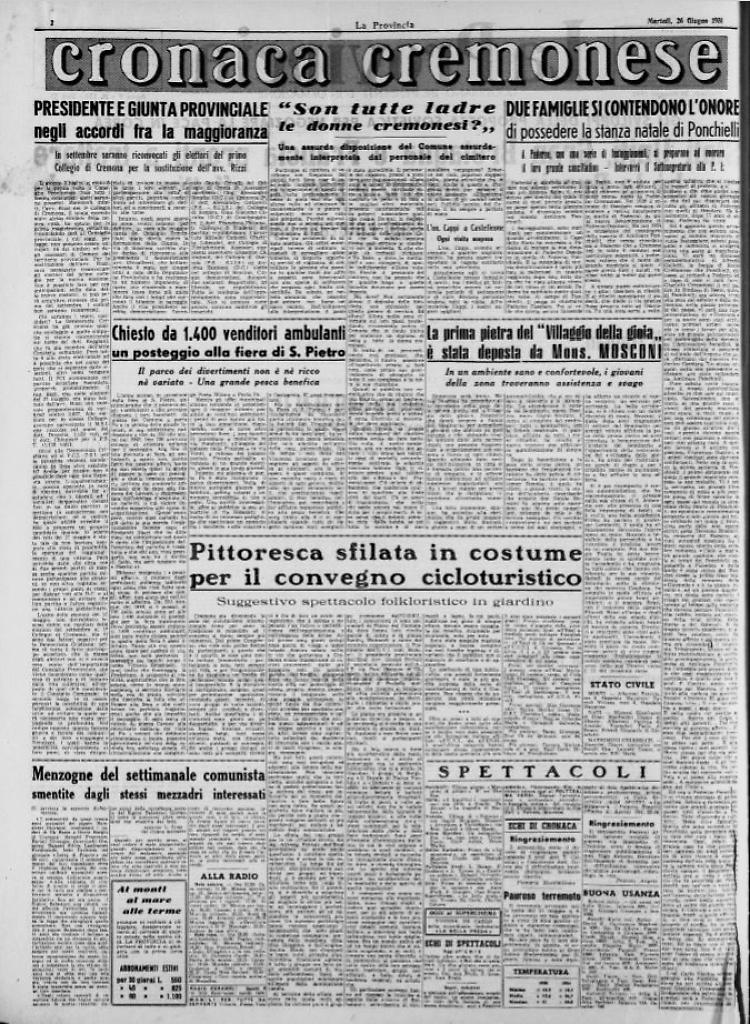 Son tutte ladre le donne cremonesi?
