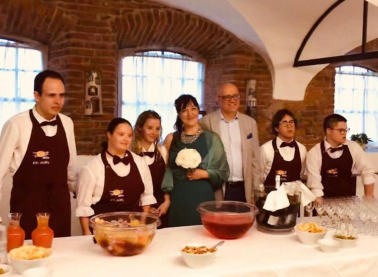 Matrimonio inclusivo con i ragazzi del progetto Thisability