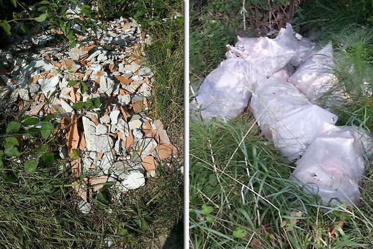 Scarica rifiuti, visto e denunciato da un agricoltore