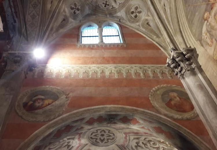 Tornano a splendere i tondi dipinti dal Campi