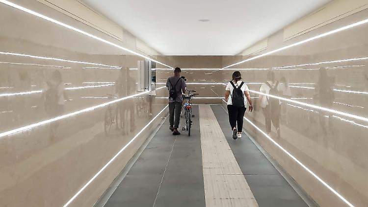 La nuova stazione è per tutti: sottopasso senza più barriere