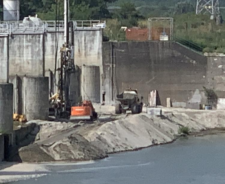Isola Serafini, lavori Enel per la messa in sicurezza della diga