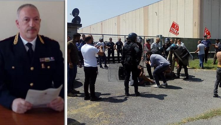 Presidio e scontri al polo logistico, ventuno indagati