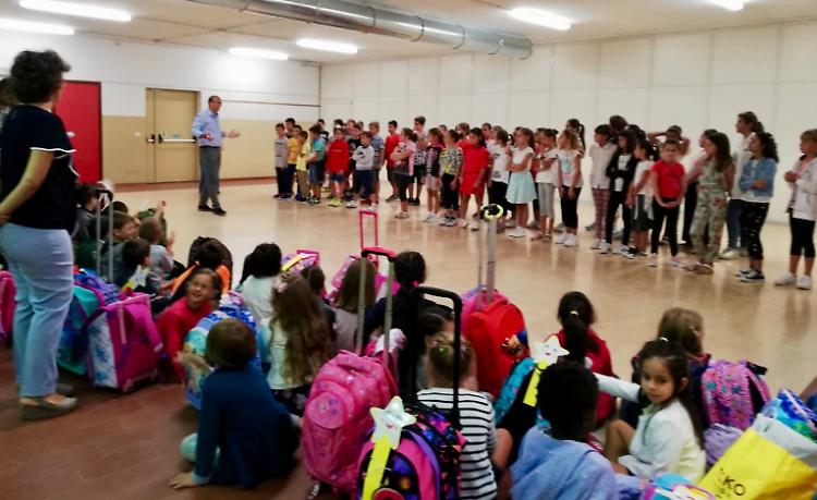 Castelvetro, la scuola debutta col cantiere