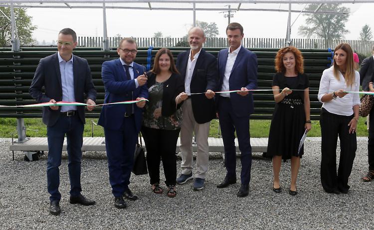 Inaugurato il nuovo Parco Bioreattori del Polo delle microalghe