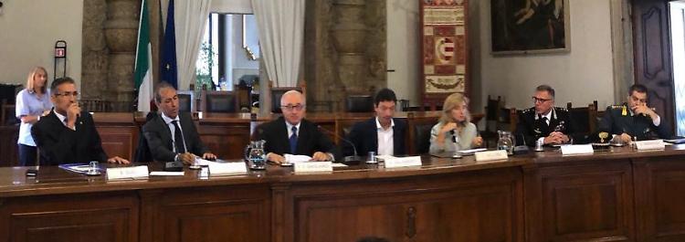 Vertice antimafia, in Comune primo confronto