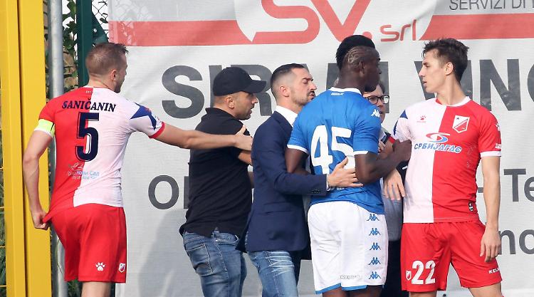 Orzinuovi, caos nell'amichevole Brescia-Vojvodina
