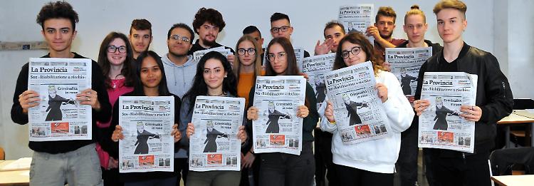 Quotidiano in classe, il progetto sbarca all'Istituto Sraffa
