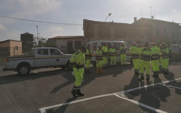 Maxi esercitazione della protezione civile lungo l'Oglio