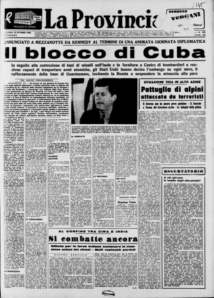 Il blocco di Cuba