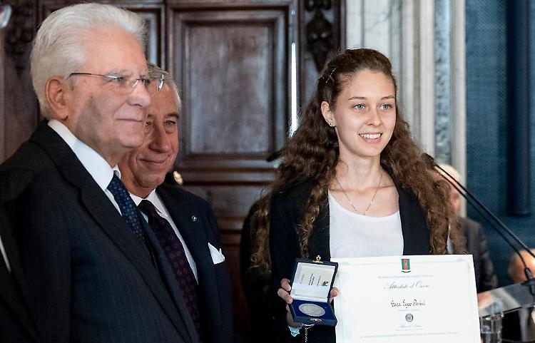 Sara è "Alfiere del lavoro"
