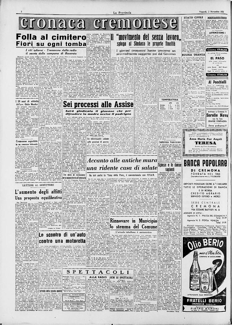 Folla al cimitero