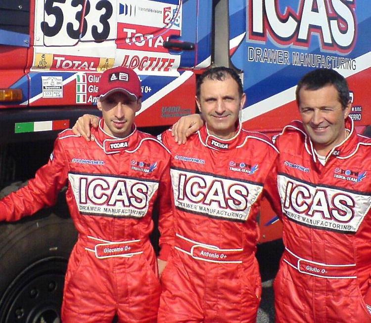 Cabini, sfida numero 22 alle dune della Dakar