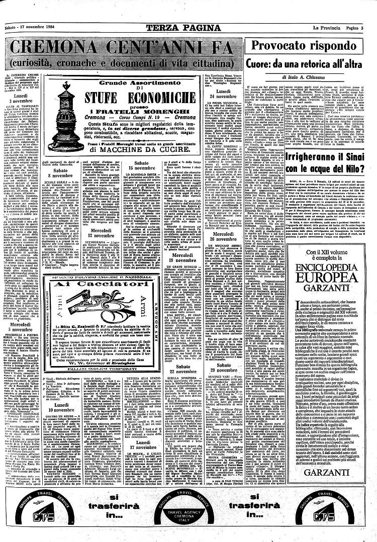Cremona cent'anni fa