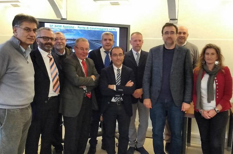 Ponte sul Po: pronto il progetto del sistema di monitoraggio