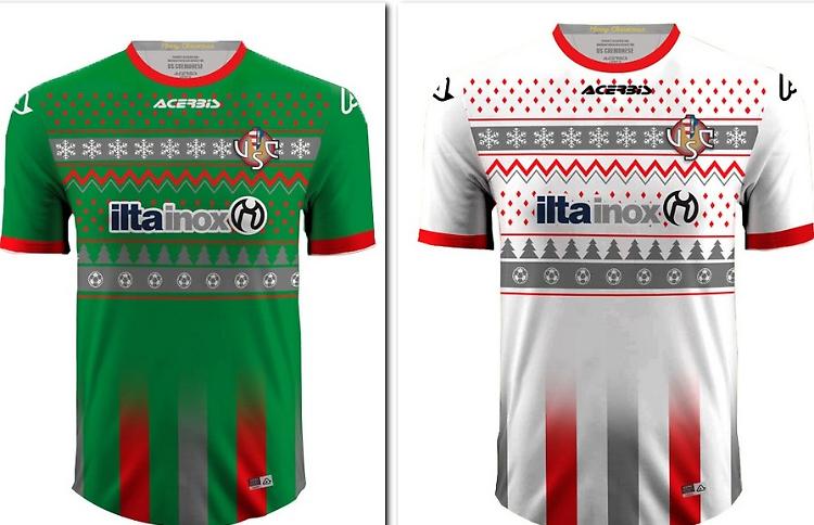 Cremonese, ecco le maglie da collezione per il Christmas Match