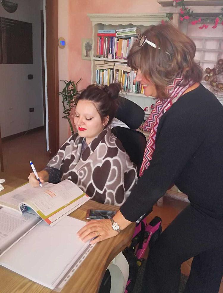 Lezione in diretta Skype, la conquista di Marika