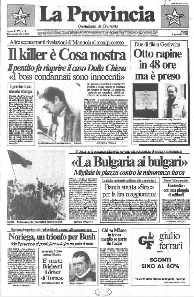 Il killer è Cosa nostra
