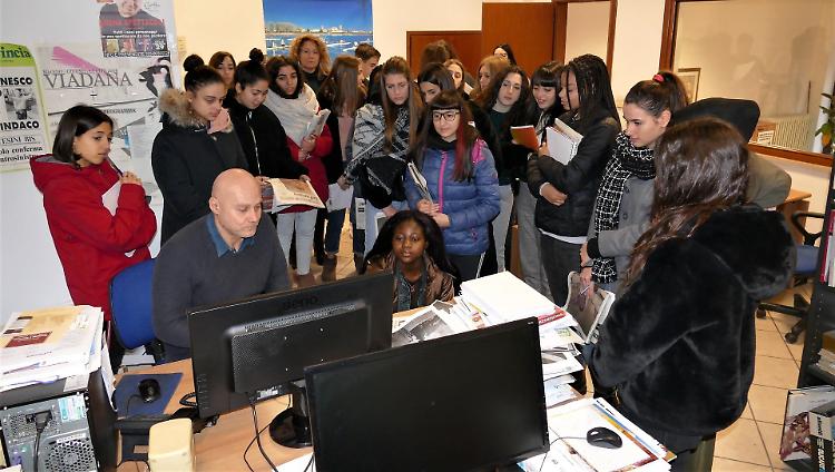Giornalisti per un giorno: liceali 'stregati' dalle notizie