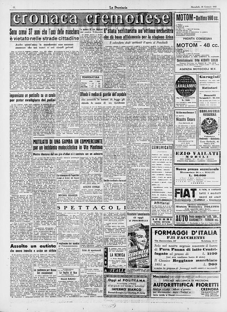 Dal 1916 l’uso delle maschere è vietato nelle strade cittadine