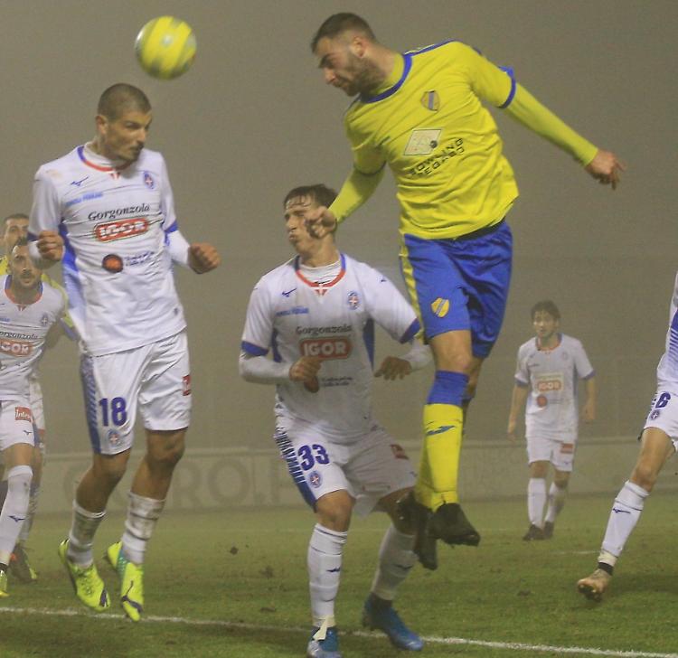 Pergolettese - Novara (2-2) al 54' pareggio di Ciccone su calcio di rigore