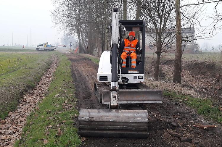 Lavori sulla pista ciclabile, così più sicurezza