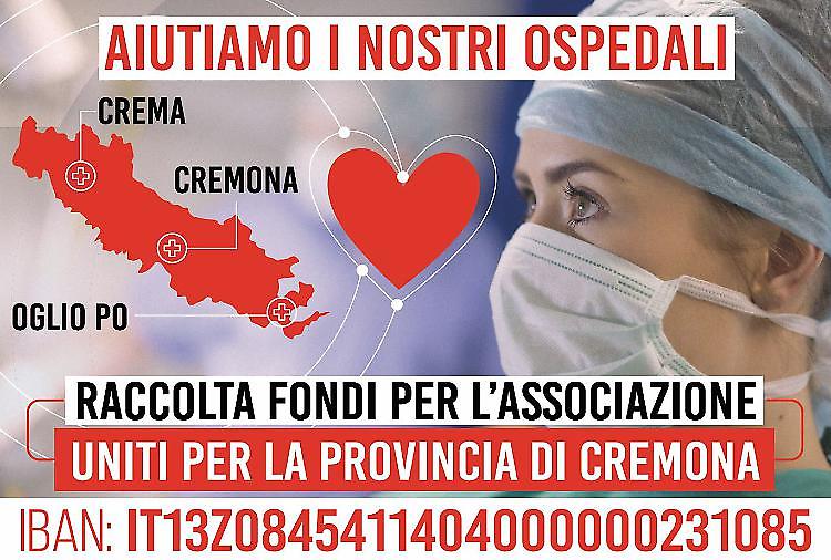 «Uniti per la Provincia di Cremona»,  la solidarietà corre veloce