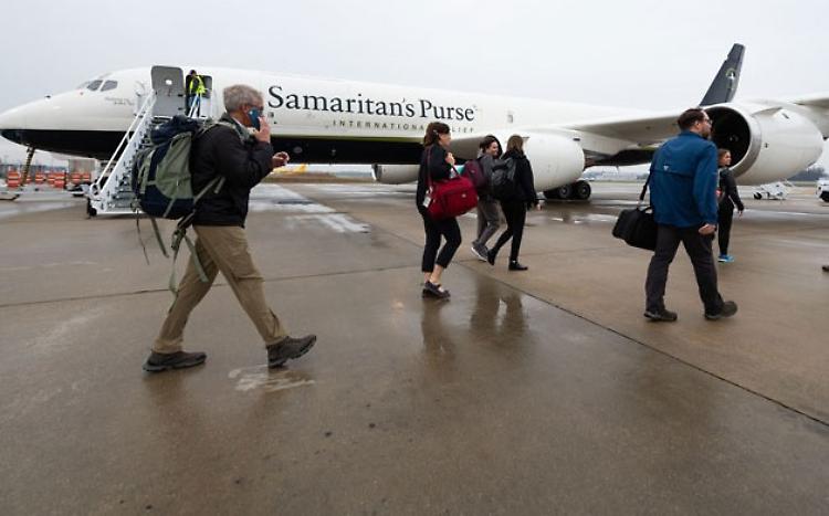 Coronavirus, partiti dagli Stati Uniti per Cremona i medici dell'ospedale da campo