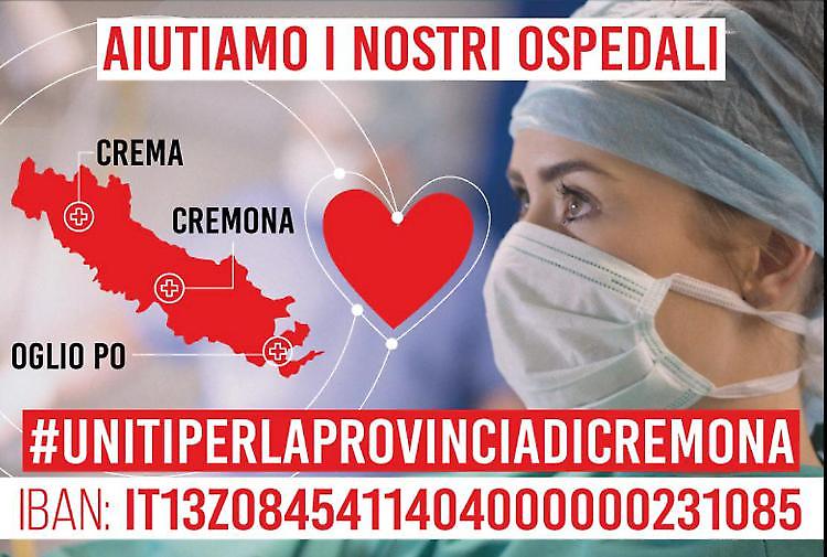 #UnitiperlaprovinciadiCremona: da  oggi è attiva la APP Satispay per le donazioni agli ospedali cremonesi